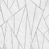 טפט גרמני גאומטרי רקע בטון אפור עם ניתוקים שחורים